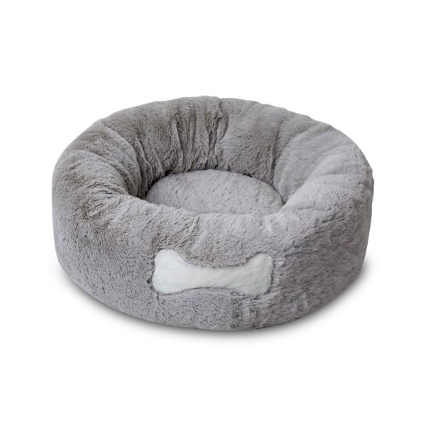 Calming Donut Bed S Grey